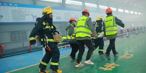 中交二航局宁古高速公路土建C1合同段 “2022年消防综合应急演练”圆满完成